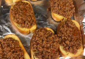 Texas toast sloppy