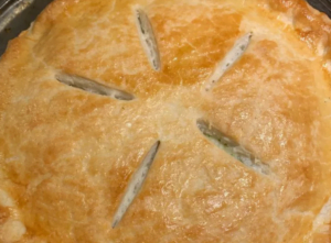 Broccoli Cheddar Chicken Pot Pie