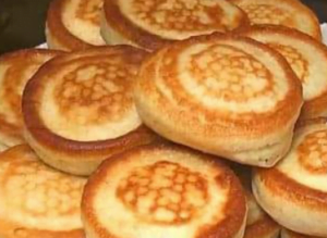 Fluffy mini pancakes