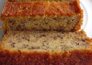 Soft and Moist Banana Cake