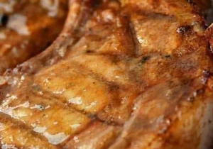 Sweet Mustard BBQ Pork Chops