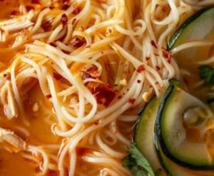 Thai Red Curry Noodle Soup