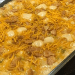 Banana Pudding Poke Cake