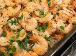 Garlic Parmesan Roasted Shrimp