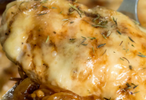 French Onion Chicken Skillet