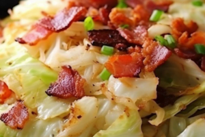 Fried Cabbage and Bacon Recipe