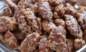 Cinnamon Sugar Glazed Nuts