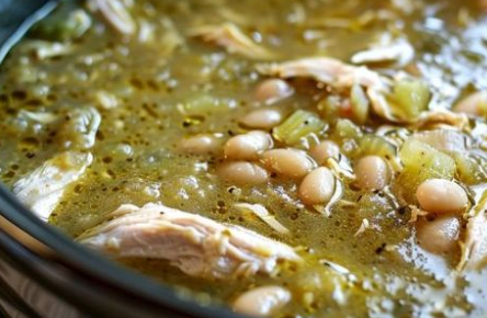 Green Enchilada Chicken Soup - Easy Recipes