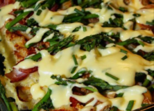 Casserole and Creamy Hollandaise