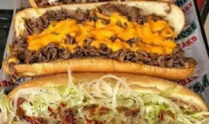 rafting Philly Cheesesteak Sloppy Joes