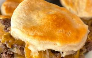 Cheeseburger Biscuits