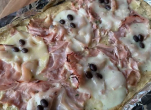 Creepy Ham and Cheese Tart