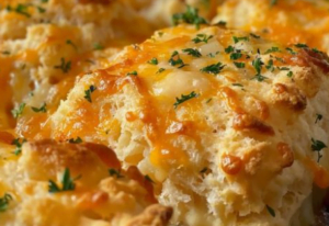 Stuffed Cheddar Bay Biscuits