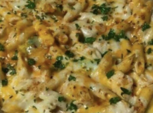 Cajun Chicken An Broccoli Alfredo
