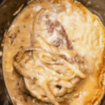 Slow Cooker Chicken Enchilada Casserole