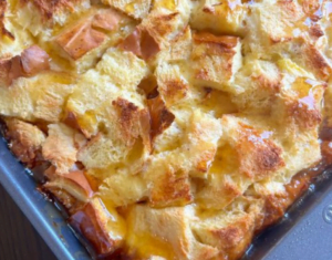 Bananas Foster French Toast Bake