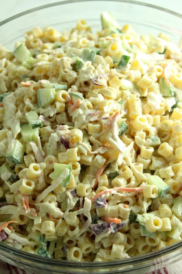 Coleslaw Pasta Salad – Easy Recipes