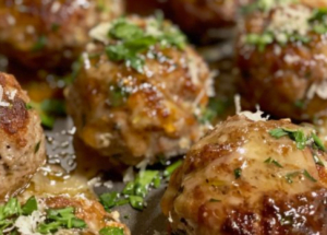 Low Carb Dijon Meatballs