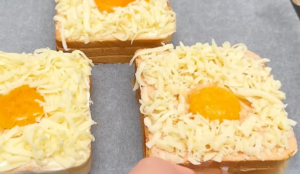 Creamy Coleslaw Breakfast Sandwich