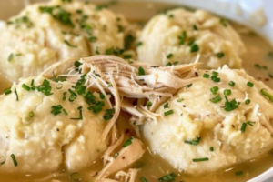Low Carb Chicken and Dumplings