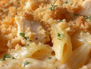 Homestyle Chicken Penne Casserole Recipe