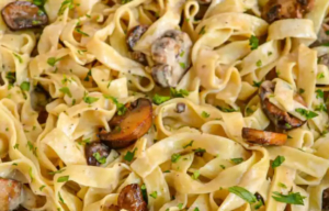 MUSHROOM PASTA