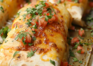 Sloppy Joe Baked Burritos