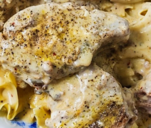 Slow Cooker Creamy Ranch Pork Chops Recipe