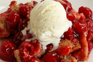 Bliss with Cherry Cobbler