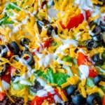 Oven-Baked Texas Trash Bean Dip