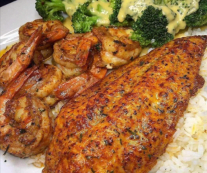 Baked Cajun Catfish