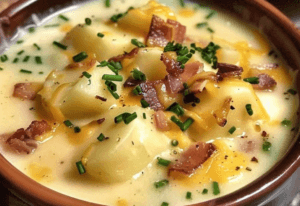 Creamy Potato Soup with Bacon