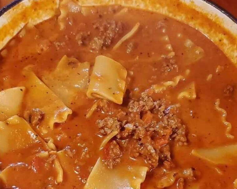 One Pot Lasagna Soup Recipe – Easy Recipes