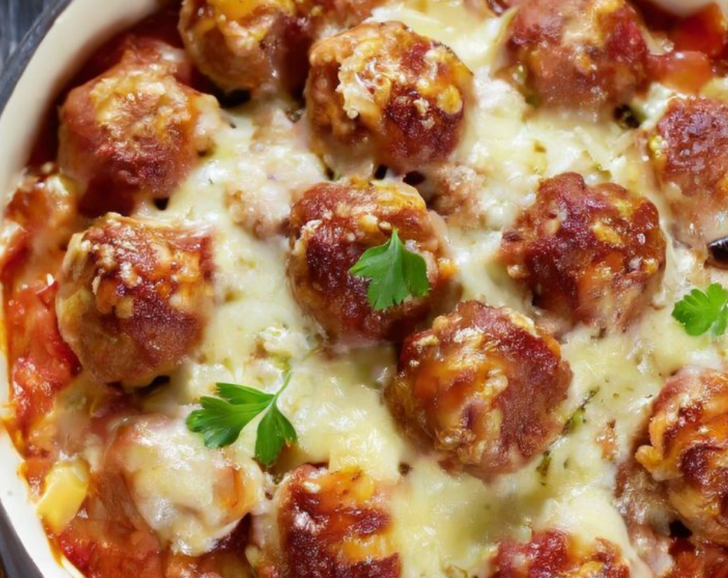 Meatball Parmesan Casserole – Easy Recipes