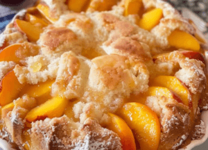 PEACH COBBLER POUND CAKE