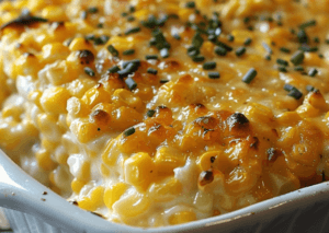 Creamy Corn Casserole Delight Recipe