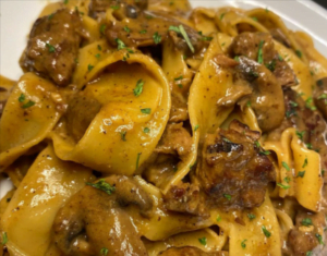Beef Stroganoff