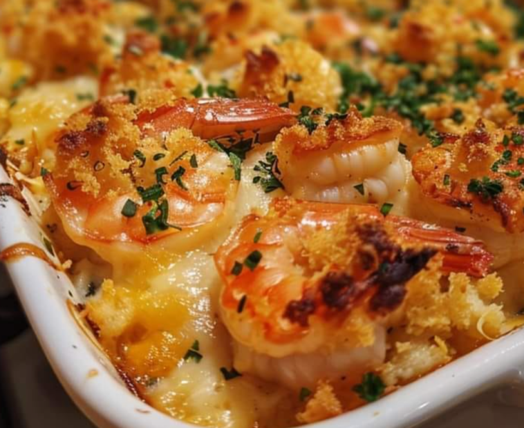 Baked Stuffed Shrimp Casserole – Easy Recipes