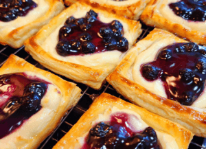 Blueberry Cream Cheese Danish
