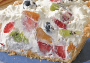 Fruit and Cream Pie Recipe