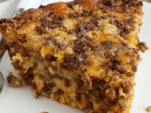Cheeseburger Pie
