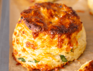 Irish Cheddar Scallion Biscuits