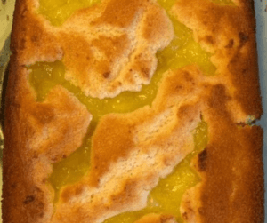 Magic Lemon Cobbler