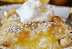 Magic Lemon Cobbler