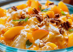 Millionaire Peach Salad Recipe