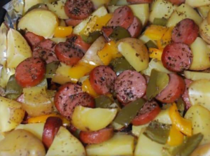 Sausage and Smoked Potatoes