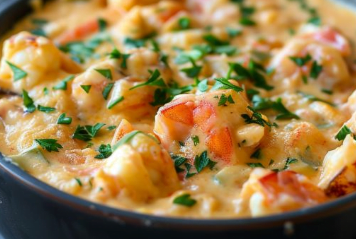 If you’re looking for a crowd-pleasing appetizer that’s sure to be a hit at your next gathering, this Slow Cooker Cheesy Crawfish Dip is the answer. Loaded with crawfish, Velveeta cheese, and a blend of spices, this creamy, flavorful dip is perfect for any occasion. The best part? Your slow cooker does all the work, making this recipe as easy as it is delicious.