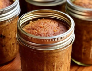 Banana Bread in a Mason Jar