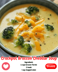 creamy Broccoli Cheddar Soup Recipe