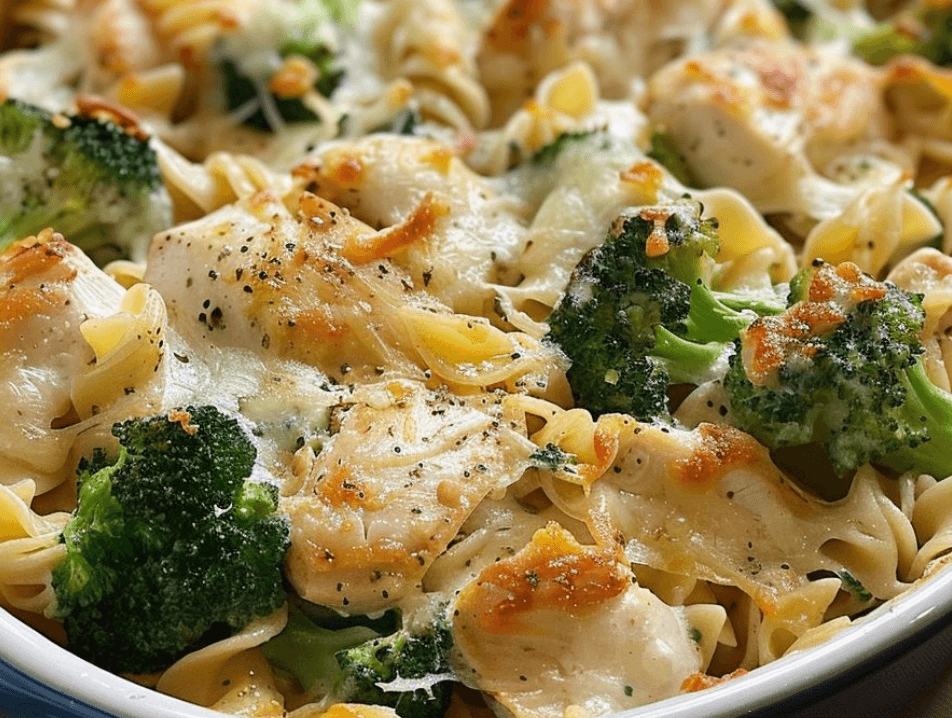 Chicken and Broccoli Pasta Bake – easy recipes life